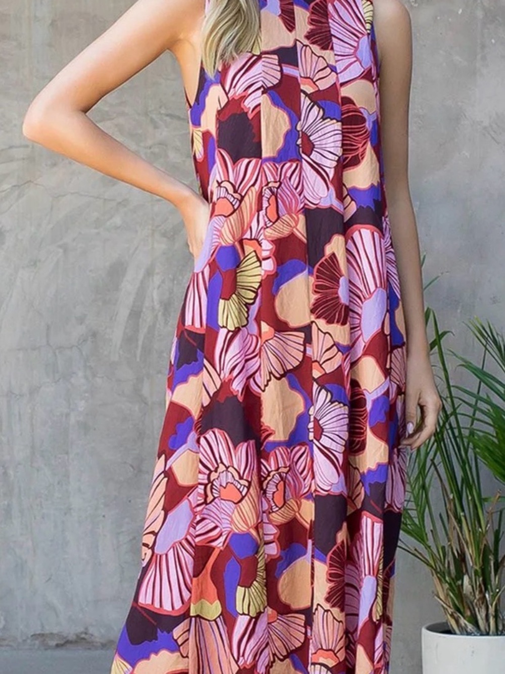 THML AURORA MAXI DRESS Medium